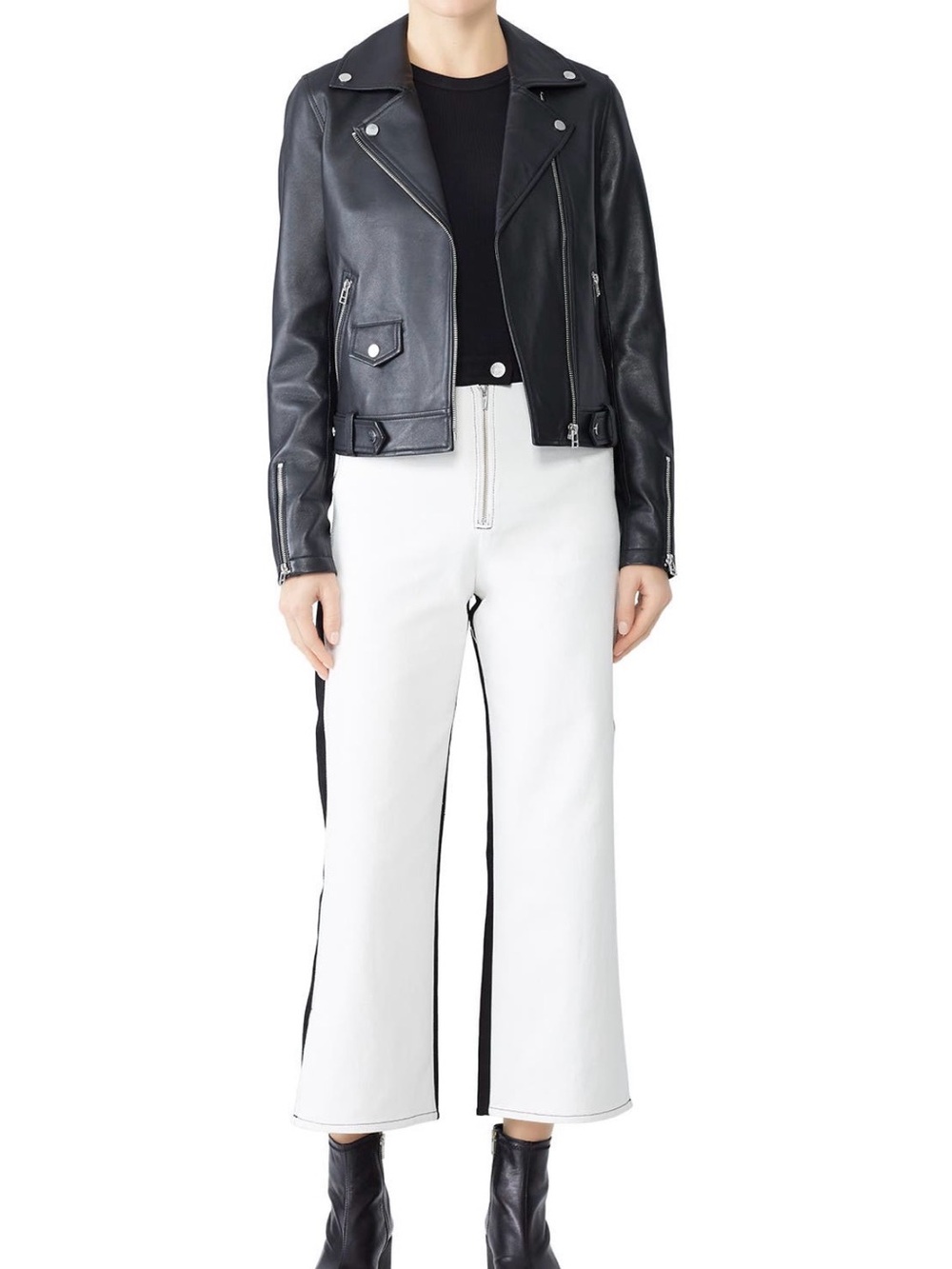 Slate & Willow Leather Moto Jacket XL